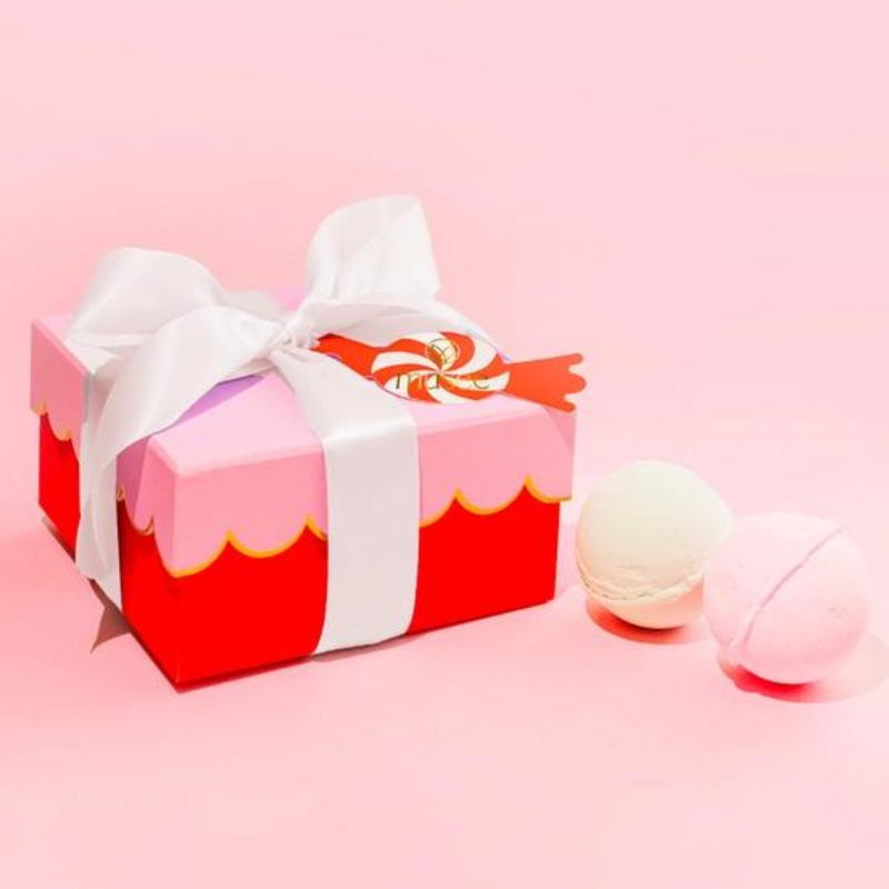 Christmas Scalloped Bath Bomb Box Set