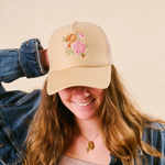 Flower Power Trucker Hat