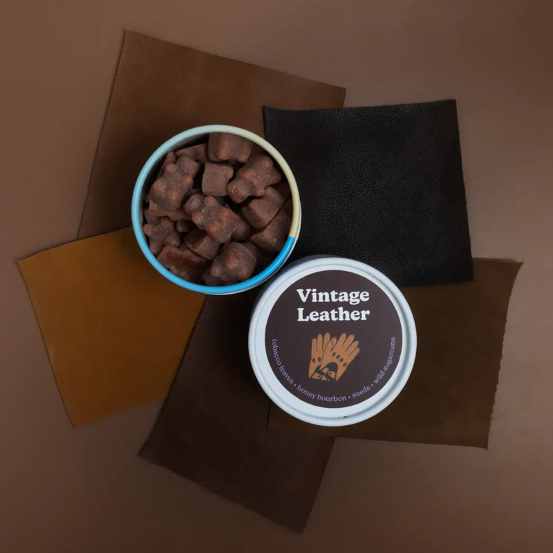 Vintage Leather Wax Melts
