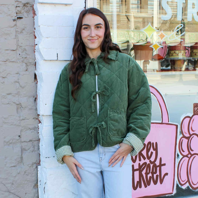 Jane Quilted Corduroy Jacket