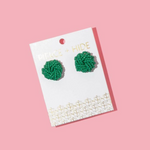 Beaded Knot Studs